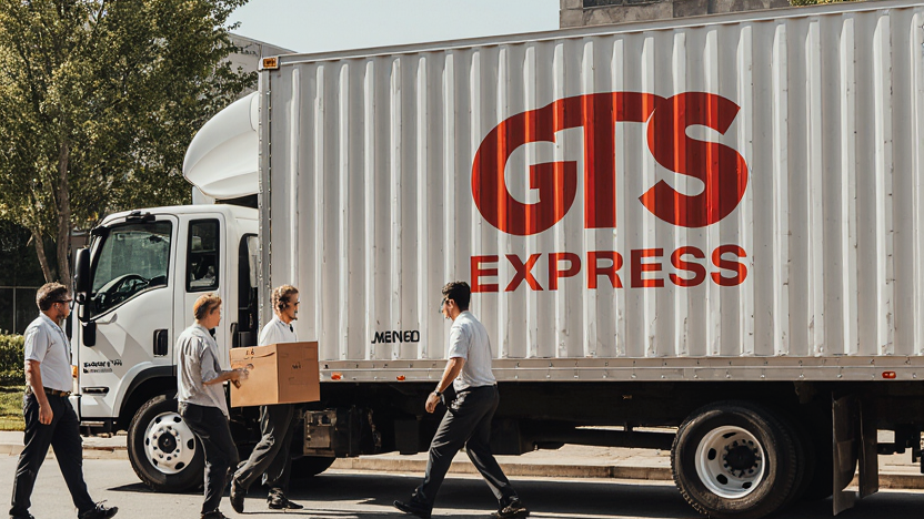 Cena-realista-de-um-caminhao-de-mudancas-moderno-branco