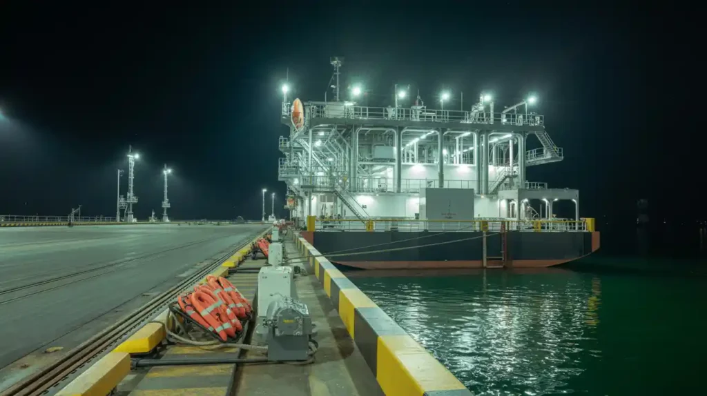 Um-close-up-extremamente-realista-de-um-dos-novos-bercos-de-atracacao-para-graneis6