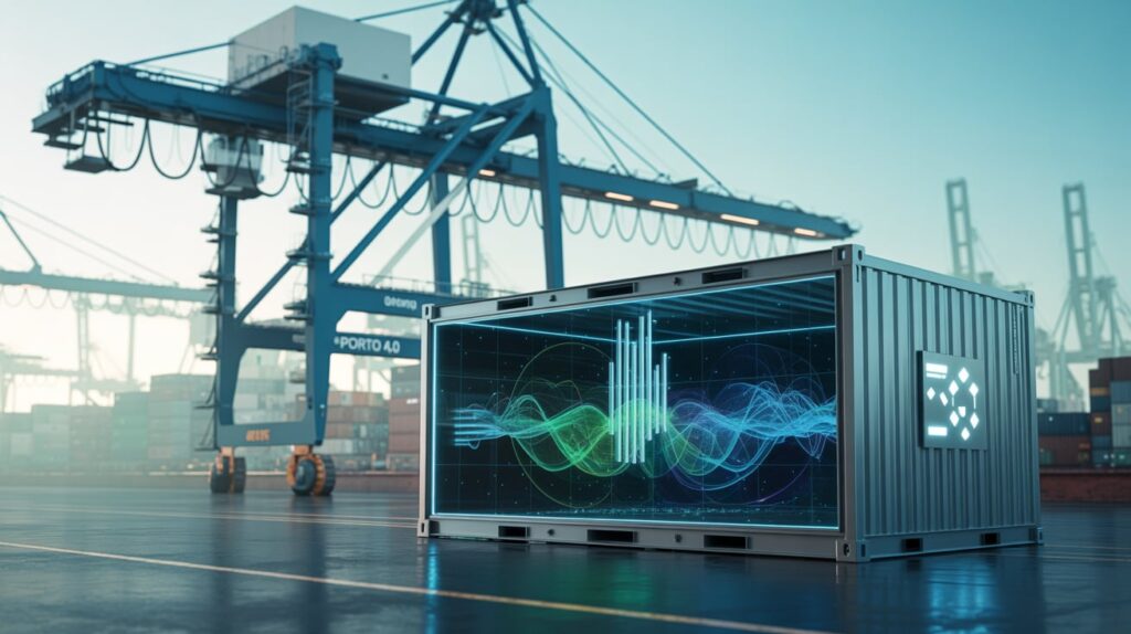 Um-conteiner-futurista-parcialmente-transparente-mostrando-dados-digitais-e-graficos2