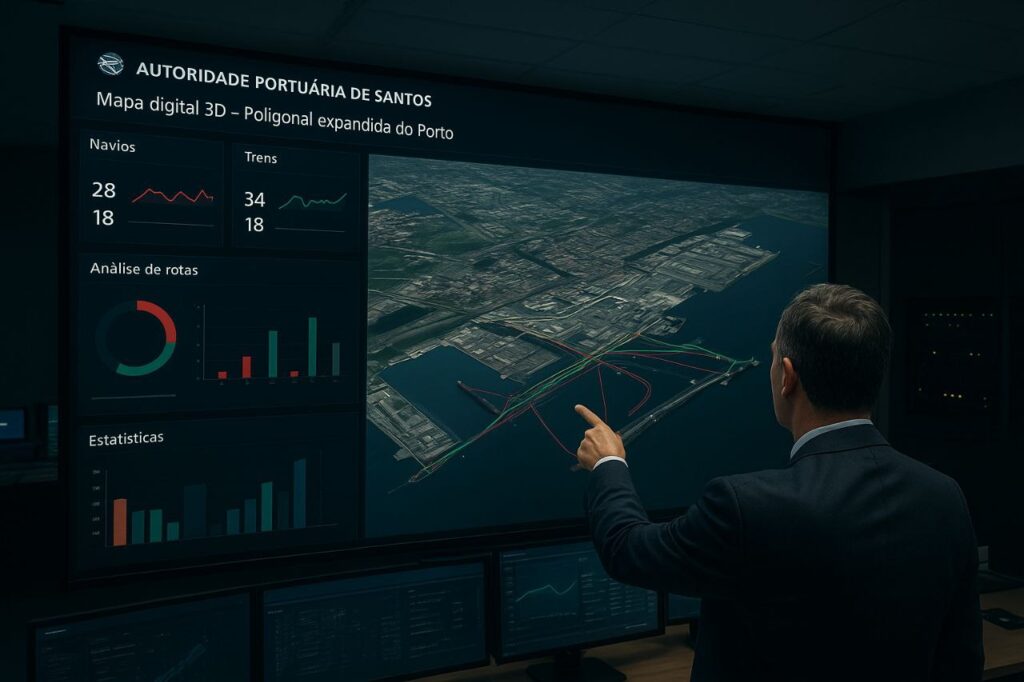 Um-painel-de-controle-moderno-em-uma-sala-de-comando-da-Autoridade-Portuaria-de-Santos